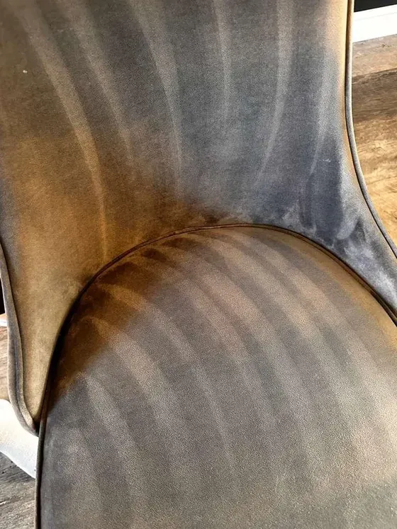 The same dining chair after cleaning